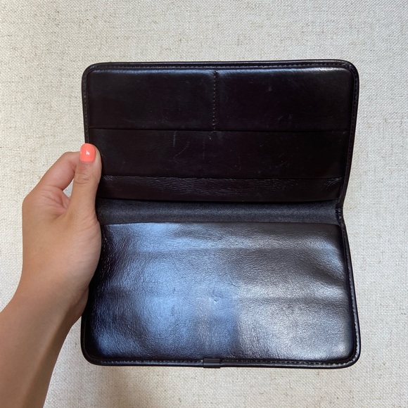 Dior Brown Monogram Check Wallet - Picture 4 of 11